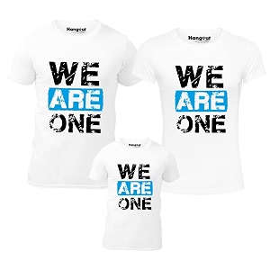 Hangout Hub Family T-ShirtsRegular FitCottonTwinning Combo Dress