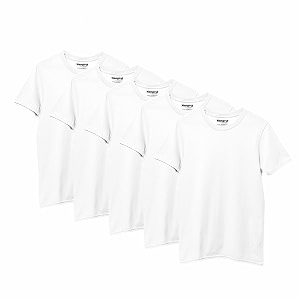 hangout hub hh93 cotton tshirt for girls  super combed cotton girl39s t-shirt  regular fit  solid plain tees  round neck kids t shirt  half sleeves  pack of 5