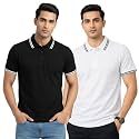 Hangout Hub Hybrid Mens Polycotton Polo T-Shirt