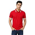 Hangout Hub Hybrid Mens Polycotton Polo T-Shirt