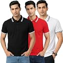 Hangout Hub Hybrid Mens Polycotton Polo T-Shirt
