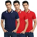 Hangout Hub Hybrid Mens Polycotton Polo T-Shirt