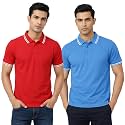 Hangout Hub Hybrid Mens Polycotton Polo T-Shirt