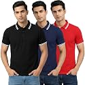 Hangout Hub Hybrid Mens Polycotton Polo T-Shirt