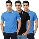 Hangout Hub Hybrid Mens Polycotton Polo T-Shirt
