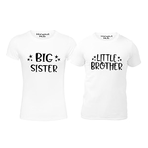 Hangout Hub Sibling Tshirts Little Brother Big
