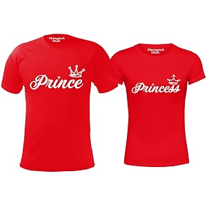 Hangout Hub Sibling Tshirts Prince Princess Set