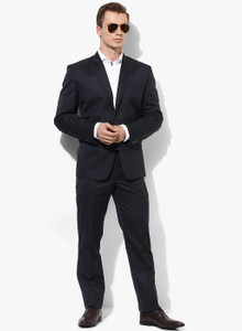 hangup 2 piece solid men suit
