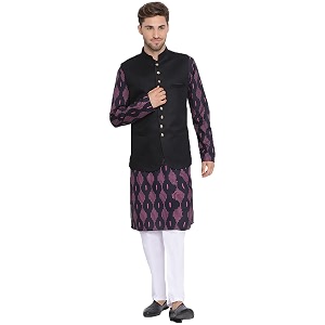 hangup 3 Pc Kurta Pajama Set for