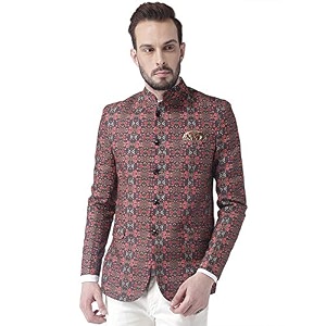hangup Mens Casual Regular Blazer