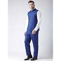 hangup Men39s Synthetic Notch Lapel Suit 2BasketTR_RoyalBlue_40_Royal