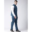 hangup Men39s Synthetic Notch Lapel Suit 2BasketTR_Dodger_42_Electric