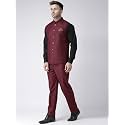 hangup Men39s Regular Fit Jacket with Trouser