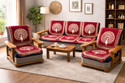 HANICRAFT Cotton 311 Seater Sofa Animal Cover
