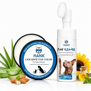 hank paw cleaner amp paw cream balm