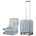 Hanke Top Opening Carry-On - Expandable 16 Inch Airline Approved Spinner