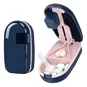 HANNEA® Pill Cutter Splitter for Small Pills, V-Shaped Design for Vitamins