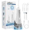 HANNEA 300ml Oral Irrigator, 4 Modes, IPX7, 6 Nozzles, Rechargeable