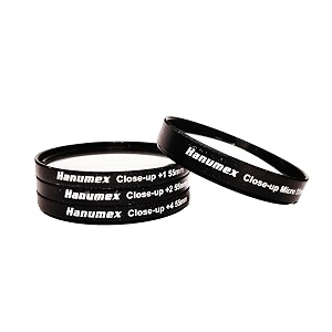 hanumex 55mm close up lens filter kit