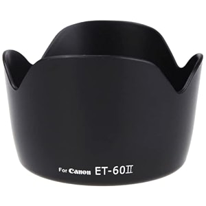 hanumex 67 mm black color et 60 flower lens hood replacement for eos 18-55mm 55-250mm flower lens hood camera lens compatible for all 67 mm bayonet mount dslr camera lens