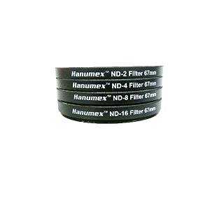 hanumex 67mm nd filter kit nd2 nd4 nd8 nd16