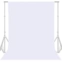 Hanumex® 8x10 ft White Backdrop - Professional Studio Quality for Photography and Video and Artistic Video Production.