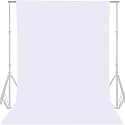 Hanumex 8 x12 FT White Lekera Backdrop Photo Light Studio Photography Background