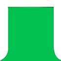 HANUMEX Ultra Thick Professional Accurate Size Chromakey Green Color Backdrop Photography Background for Making You Tube VFX Editing, Zoom App (8 X 15 Feet)