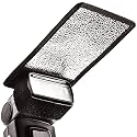 Hanumex® Mini Silver White Flash Diffuser Reflector for Camera in Rectangle Shape - Portable and Professional Square Flash Card Attachment, for Artistic Precision and Captivating Imagery