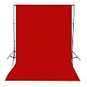 Hanumex® Red Backdrop Professional Studio Background for VFX, YouTube, Facebook, and Instagram (Red 8 * 10.5)