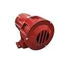 Hanutech Electronic Industrial Siren 220V AC Screw Wind Motor Hooter, Single Phase High-Power Warning Alarm, Sound Range Up to 1KM for Industrial Safety & Emergency Alerts