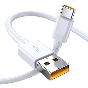hanycony 120w usb type-c data sync cable compatible with realme gt 6 gt 6t  11 amp high-speed charging  original charging speed