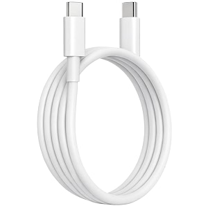 hanycony usb-c to usb-c fast charging cable compatible with google pixel 8 8 pro 7 7 pro 7a power delivery type-c cord  white  original charging speed