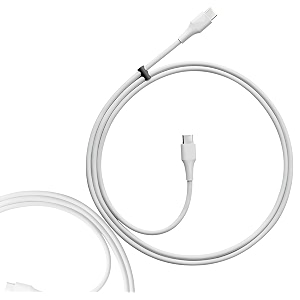 hanycony 45w usb-c to usb-c fast charging cable compatible with google pixel 8 8 pro 7 7 pro 7a 6a 6 6 pro 5  power delivery type-c cord  white  original charging speed