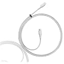 HANYCONY 45W USB-C to USB-C Fast Charging Cable Compatible with Google Pixel 8 8 Pro 7 7 Pro 7a 6a 6 6 Pro 5 – Power Delivery Type-C Cord – White | Original Charging Speed