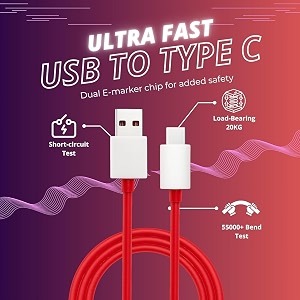 hanycony 65w usb-c supervooc fast charging cable for oneplus 1313r1212r1110r 10t10 pro9 pro8tnord amp more  original high-speed charging1m red