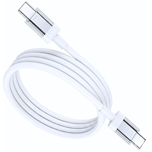 hanycony 4565w usb type-c fast charging amp data transfer cable compatible with nothing phone 3a 3a pro 2a plus 2a cmf phone 2 pro cmf bud amp usb-c laptops  white  original charging speed