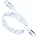 HANYCONY 45/65w USB Type-C Fast Charging &amp; Data Transfer Cable Compatible with Nothing Phone 3A 3A Pro 2A Plus 2A CMF Phone 2 Pro CMF Bud &amp; USB-C Laptops – White | Original Charging Speed