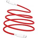 HANYCONY USB-C to C SuperVOOC Fast Charging Data Sync Cable Compatible with OnePlus 12 12R 11 11R 10R 10T 10 9 Pro 8T 7T 7T Pro Nord Series – Original Charging Speed
