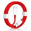 HANYCONY USB-C to C 100W Fast Charging Cable Compatible with OnePlus 12 11 10T 9 Pro Nord CE 2 Lite CE 3 Lite &amp; More – SuperVOOC Compatible – Original High-Speed Charging