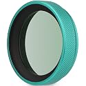 Haoge LUV-X54L Metal Lens Hood with MC UV Protection Multicoated Ultraviolet Lens Filter for Fujifilm X100VI Fuji X100V Camera Green