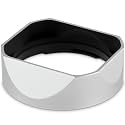 Haoge Square Lens Hood for Voigtlander 28 mm F2 35mm F1.5 VM, Silver