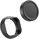 Haoge Square Metal Lens Hood for Sony FE 50mm F2.5 G FE 40mm F2.5 G FE 24mm F2.8 G Lens