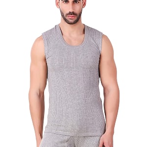 HAP Mens Kings Quilted Dark Grey Thermal
