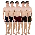 HAP Men Inner Elastic Drawer TrunkUnderwearPack of
