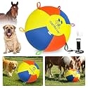 Hap Tim Upgraded Heavy Duty 30" Herding Ball for Dogs Horse Thicken Bladder
