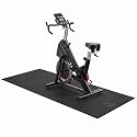 HAPBEAR Treadmill Mat, 55"x24"/68"x24"/79"x35.5" Non-Slip Foldable Exercise Equipment Mat for Walking Pad, Weight Bench, Noise Reducing Shock Absorbing Floor Protector for Home Gym, Carpet &amp; Hardwo