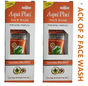 HAPDCO AQUI PLUS FACE WASH FOR ACNE