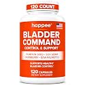 Happee Bladder Control Supplement Women & Men - Daily Bladder Support 120ct