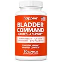 Happee Bladder Control Supplement Women &amp; Men - Daily Bladder Support 60ct